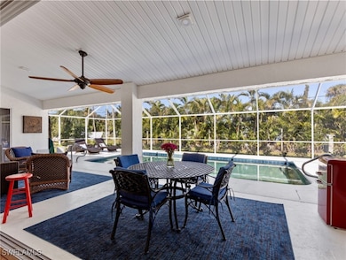 Spacious under truss Lanai