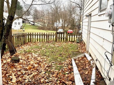 Fenced in side yard