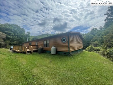 Back of home with open deck