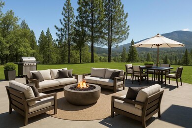 Patio View Staged