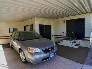 Roomy carport