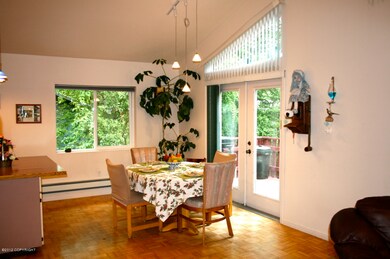 living room & dining area