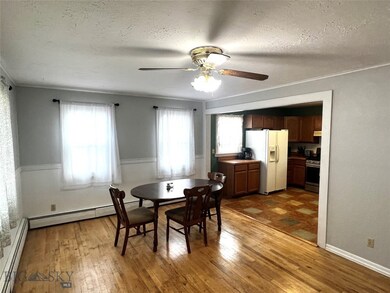 Dining area- wood flooring