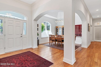 Foyer to dining room