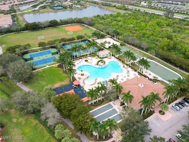 Aerial View of Clubhouse and Amenities Center