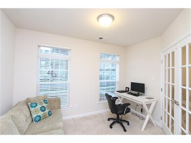 Great for an office/den with lovely French doors.