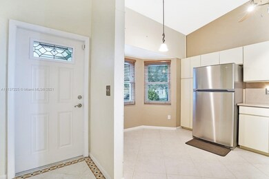 Front Door View & View of Breakfast Nook