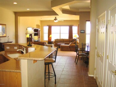 Kitchen to family room