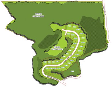 Plat Map of The Ridge