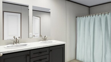 Legend 56 bath dual sinks