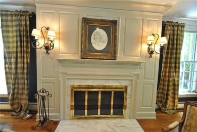 Showcasing the living room is this magnificent fir