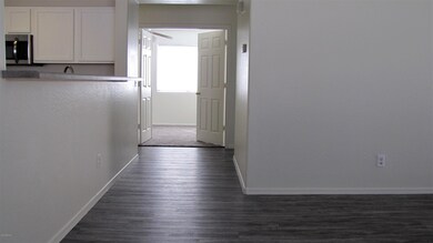 Bdrm/Office double door entry