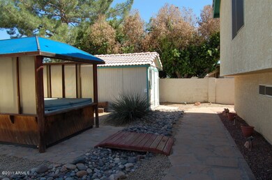 OUTSIDE STORAGE AREA AND RAMADA
