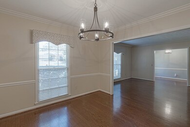Dining room and living room