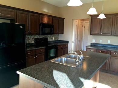 Great island workspace with room for seating as we