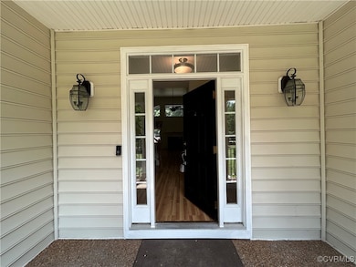 View of exterior entry
