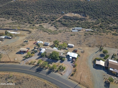 Arial overhead street