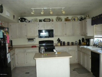 Lots of cabinets in Kitchen