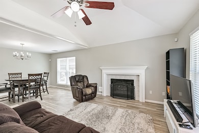 Open floor plan, great for entertaining