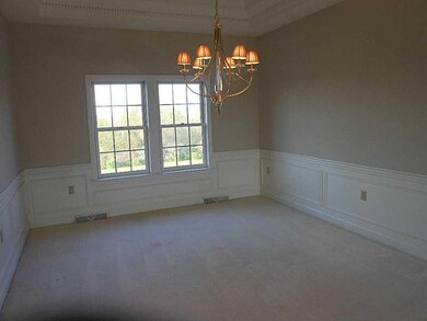 Dining Room. Dining room has treyed ceilings as we