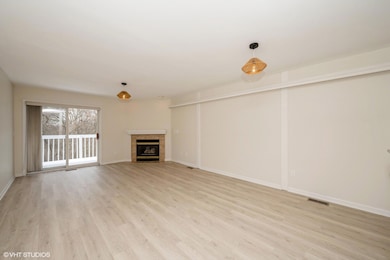 Living Room with Gas Fireplace