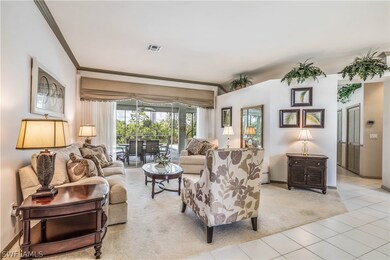 Living room from front doors to sliding patio door