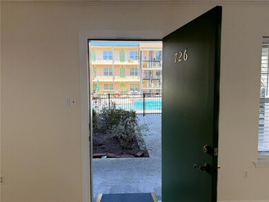 Front door from inside