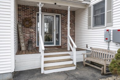 Front entry covered porch