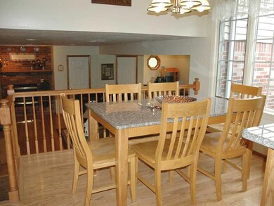 Kitchen. Eat-in area can accommodate a large dinin