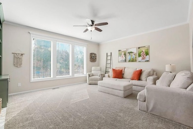 Such clean soft lines make this living room a haven for you.