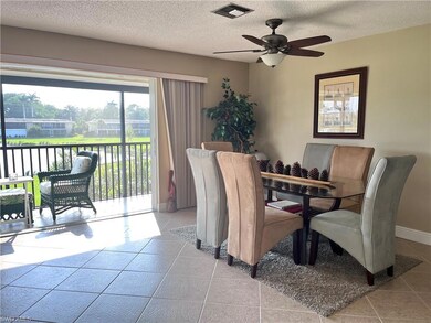 Dining area opens up into the enclosed balcony