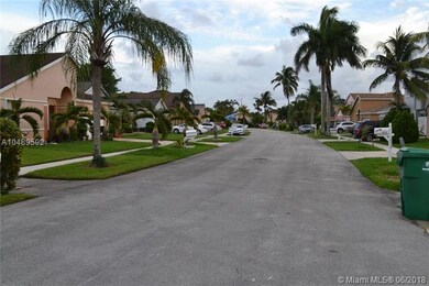 Neighborhood street view.