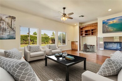 Cozy Living Room With Fireplace