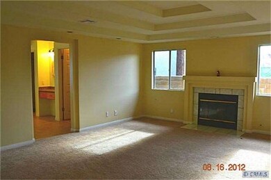 Large Master Suite with fireplace