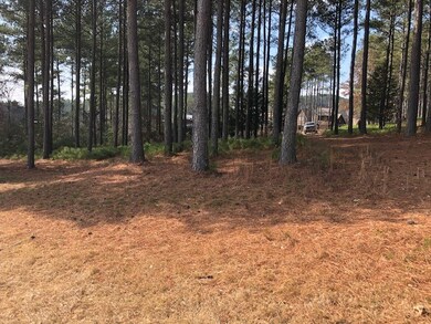 up from course, near middle