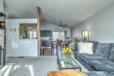 Your guests will enjoy the open floor plan when you entertain.