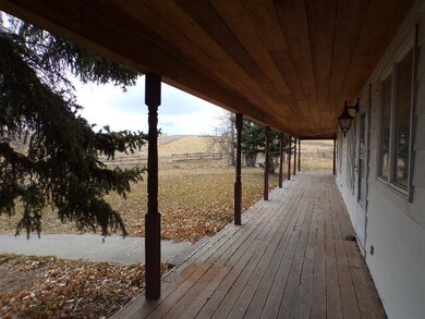 Covered front porch