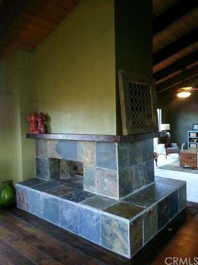 2 sided Fireplace detain as seen from the Dining R