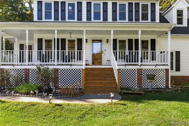 Exterior space featuring a porch