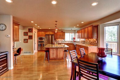 Family, Dining and Kitchen