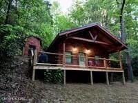 cabin and hut