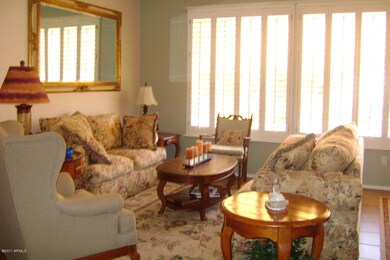 Living Room - Wood Shutters