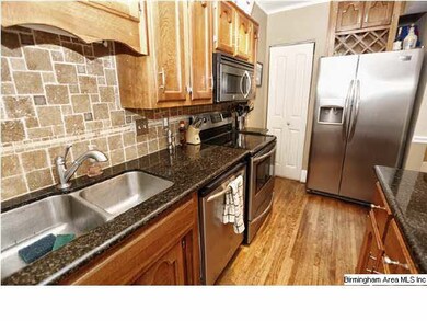 Kitchen has been completely updated with granite c