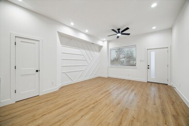 Unit B living room