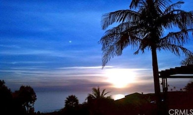 Night view from patio