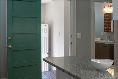 Half Bath off the kitchen