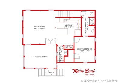Main Level Floor Plan