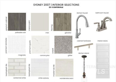 View of a document with a collage of images