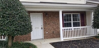 The covered front porch is provides great 