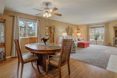 Combined Dining & Living Room